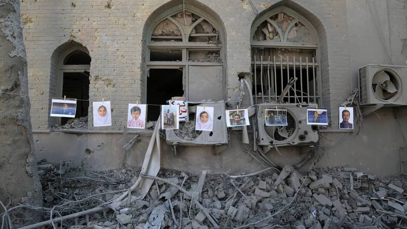 Destruction at Tehran's Sharif University of Technology, targeted by the US-Israel