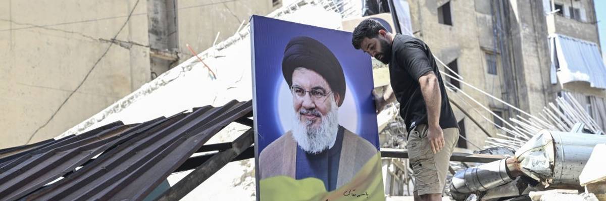 Destruction in Beirut's Dahiyeh neighborhood after deadly Israeli attacks