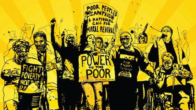 Detail from Poor People's Campaign poster.