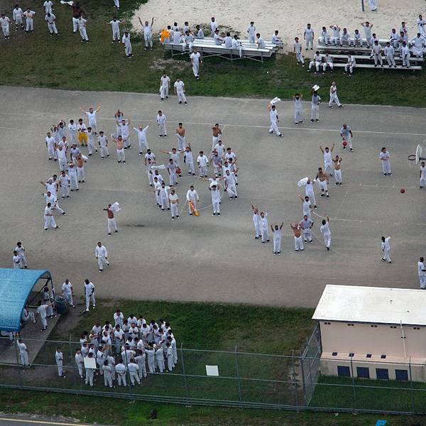 Detainees At Krome Detention Center