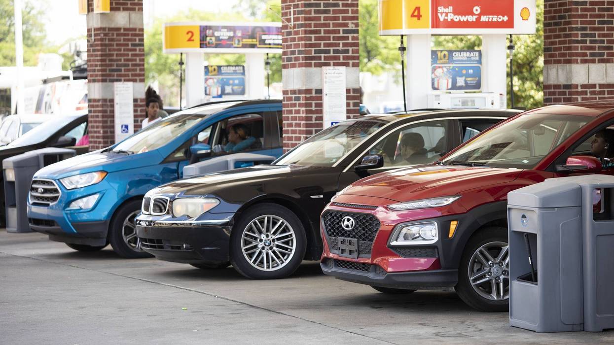 Detroit Charity Holds A Free Gas Giveaway