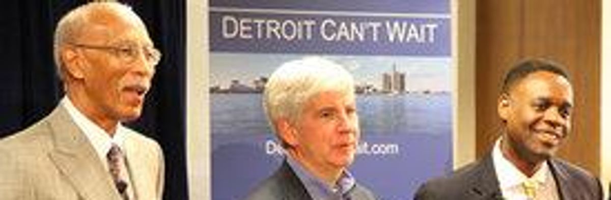 In 'Largest State Takeover of US City,' Detroit Gets Emergency Financial Manager
