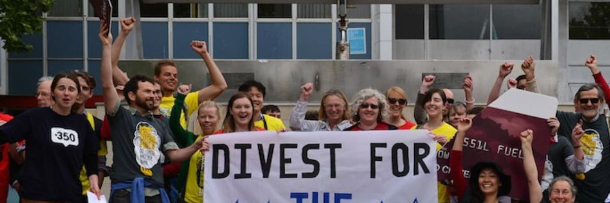'Eroding Legitimacy' of Fossil Fuels Industry, Divestment Movement Gains Ground