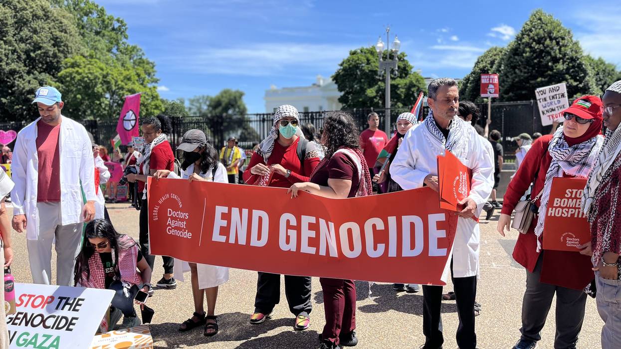 Doctors Against Genocide protest Israel's war on Gaza