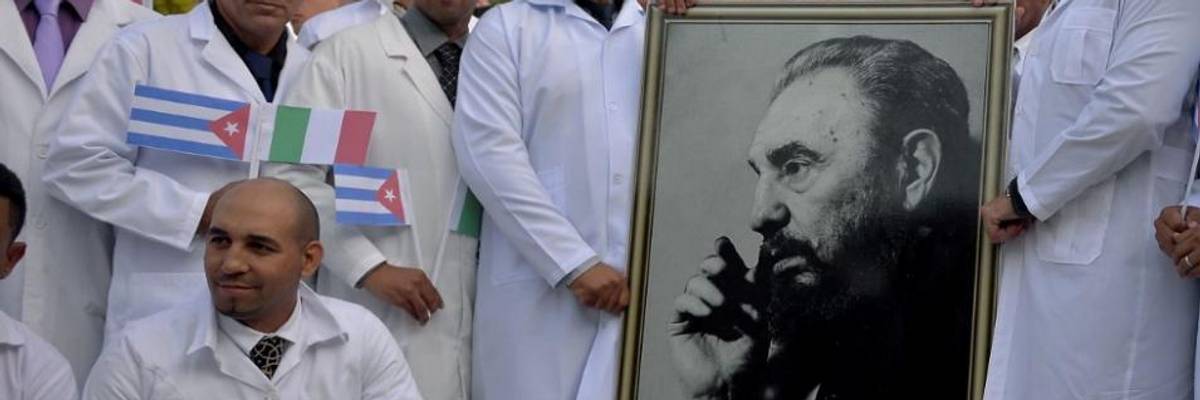 Cuba to the Rescue, But Don't Tell the American People