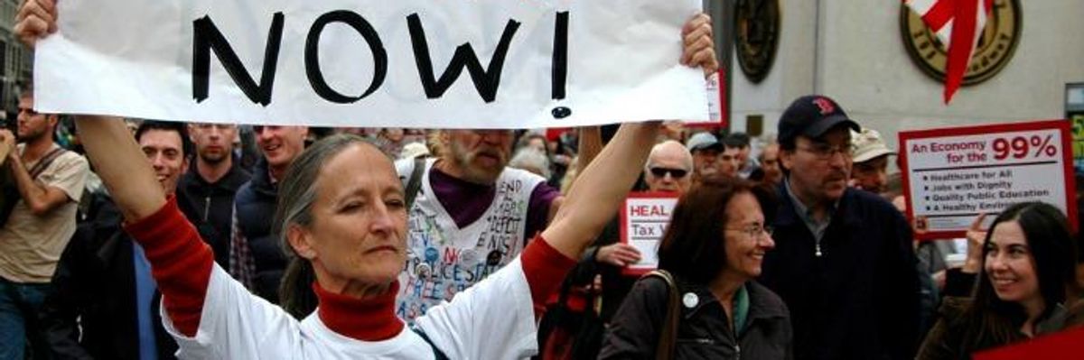 Spreading 'Like Wildfire': Majority of Americans--Including 74% of Democrats--Now Support Single-Payer
