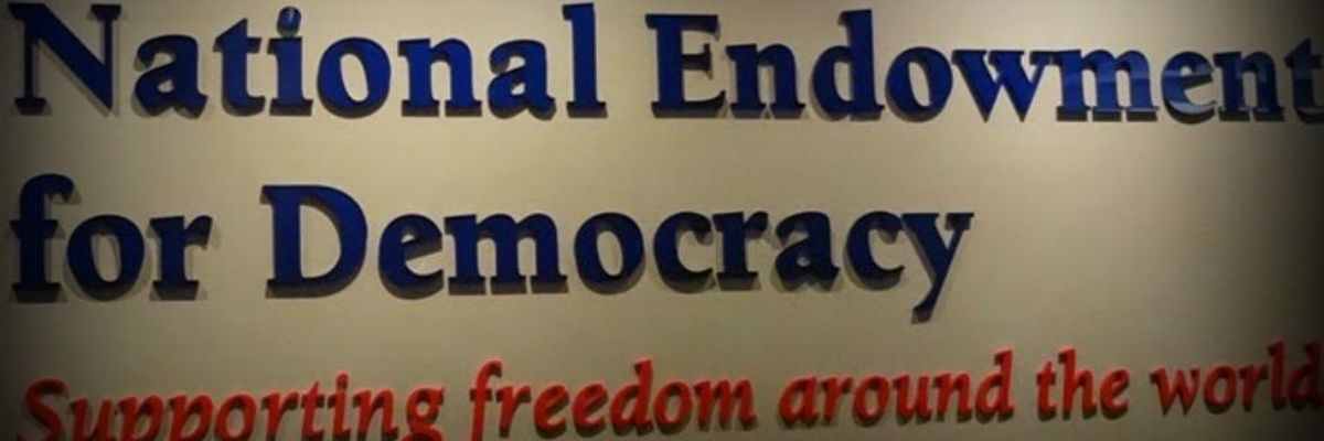 CIA's Hidden Hand in 'Democracy' Groups