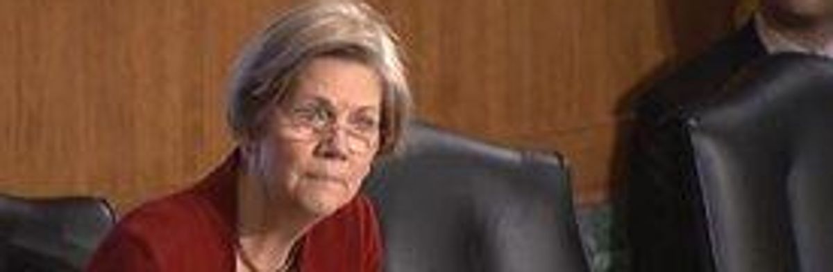 Sen. Warren: Are We Making It Easier for Big Banks to Break the Law?