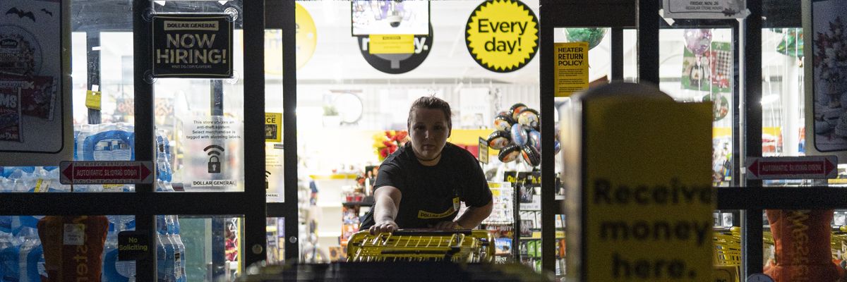 Dollar General worker
