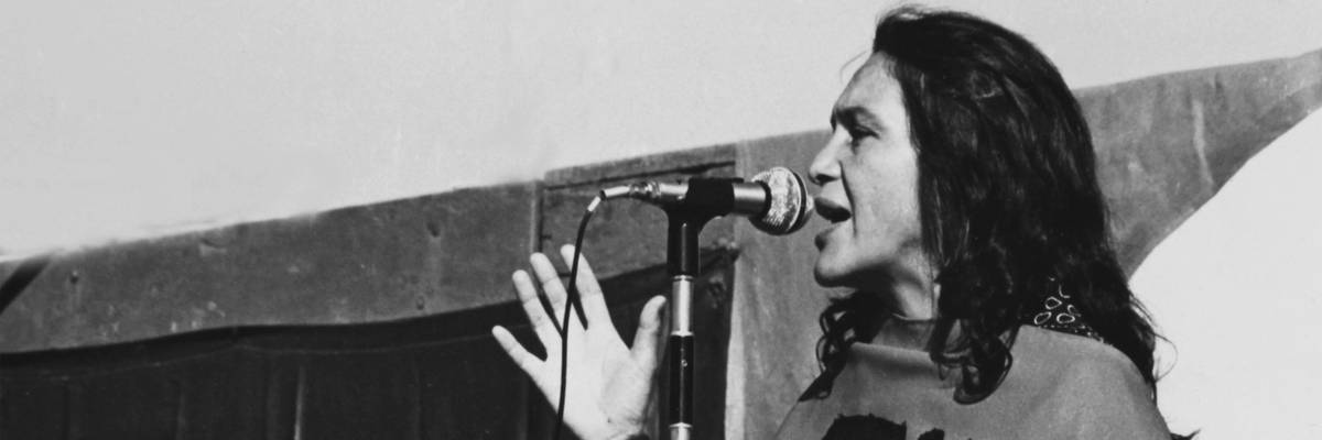 Dolores Huerta Speaks At UFW Rally