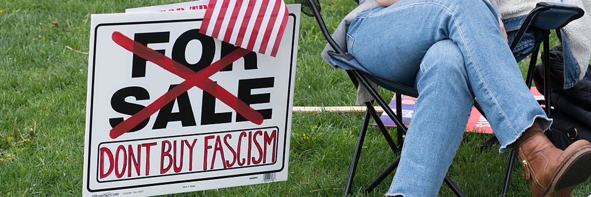 "Don't Buy Fascism."