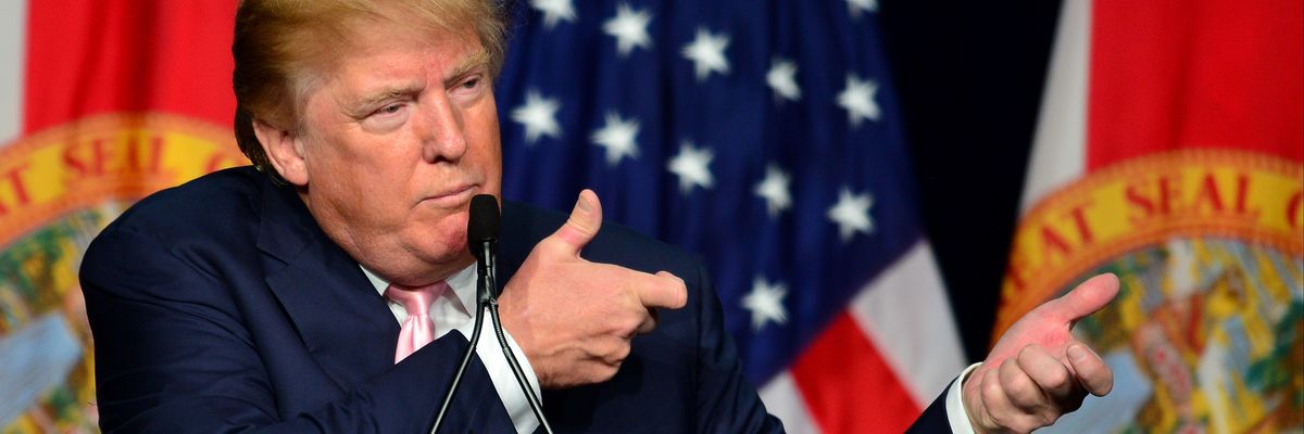 Donald J. Trump Campaigns In Miami