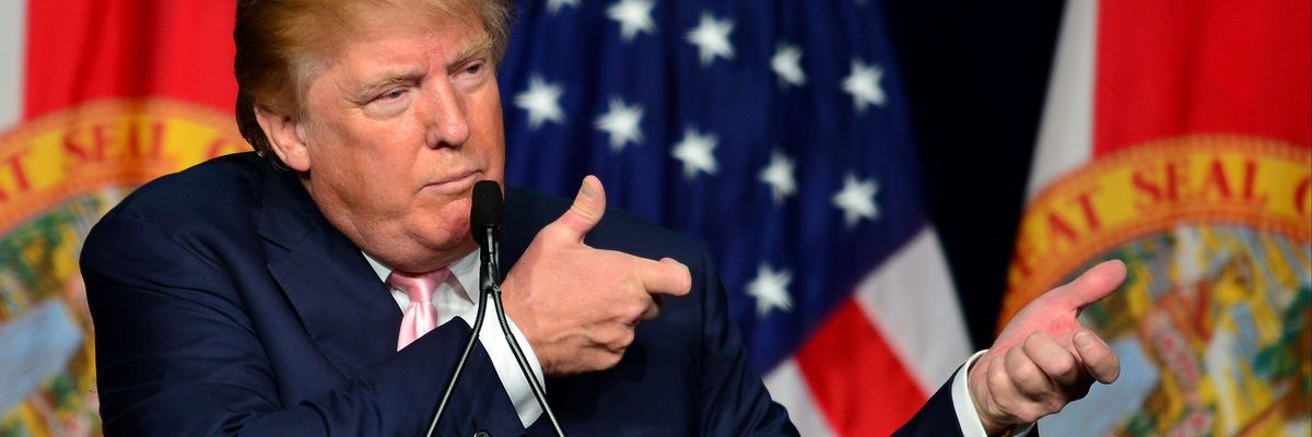 Donald J. Trump Campaigns In Miami