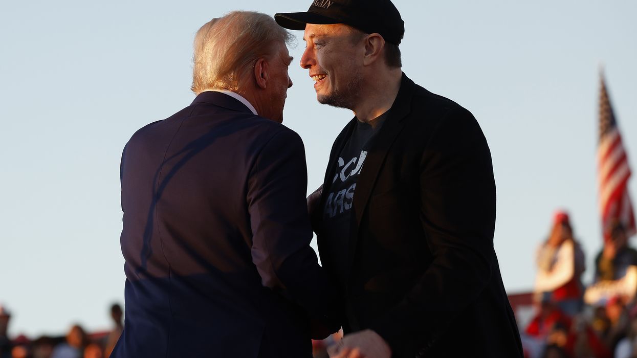 Donald Trump and Elon Musk