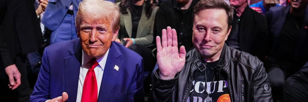 Donald Trump and Elon Musk