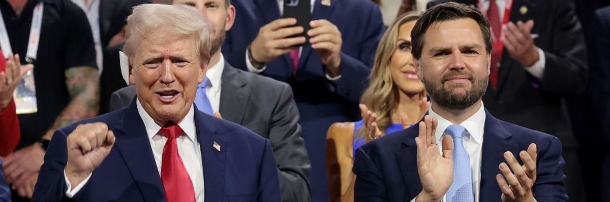 Donald Trump and JD Vance