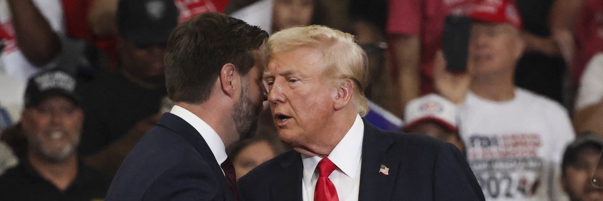 Donald Trump and JD Vance