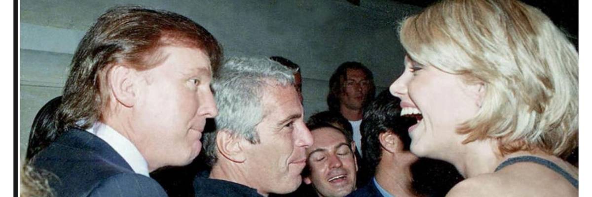 Donald Trump and Jeffrey Epstein
