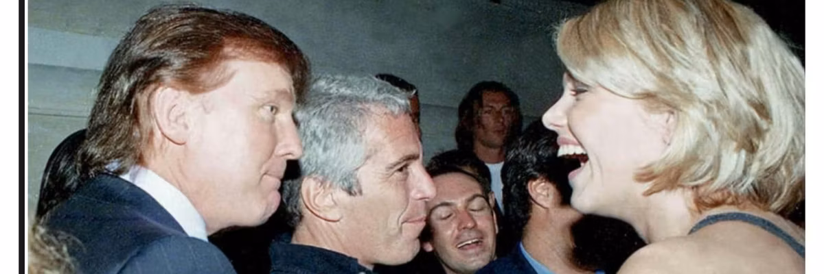 Donald Trump and Jeffrey Epstein