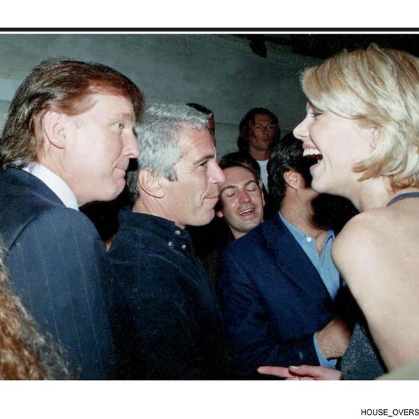 Donald Trump and Jeffrey Epstein