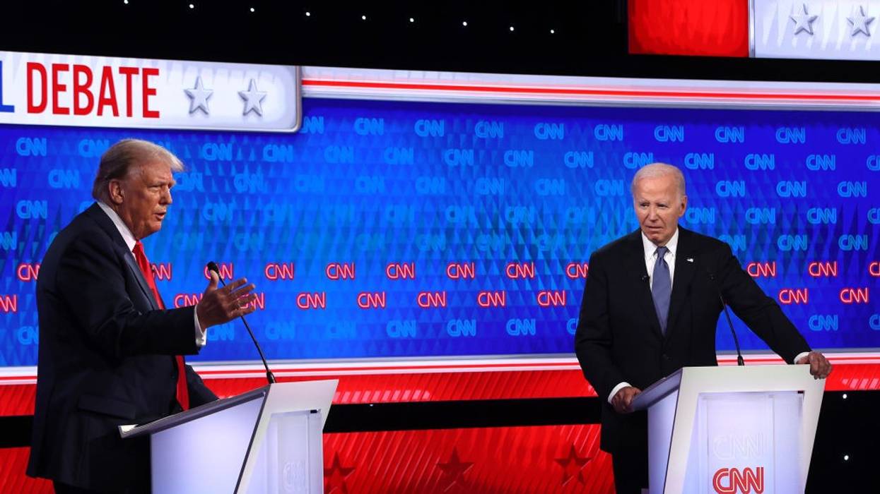 Donald Trump And Joe Biden Participate In First Presidential Debate