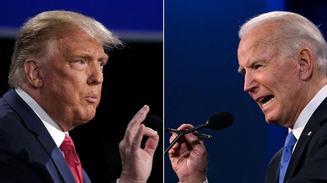 Donald Trump and Joe Biden