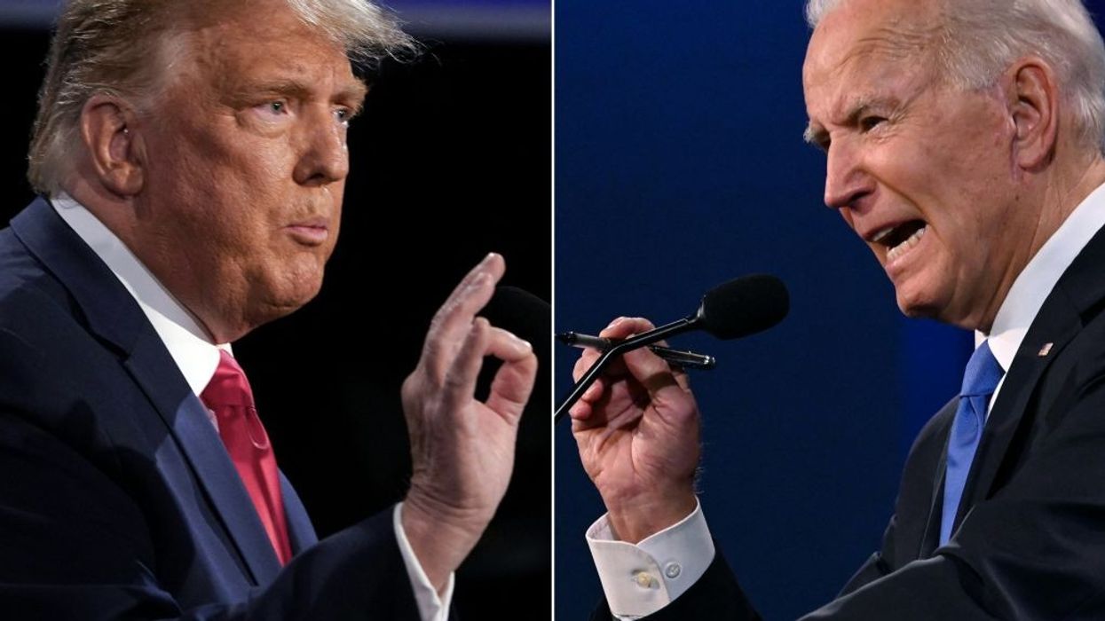 Donald Trump and Joe Biden