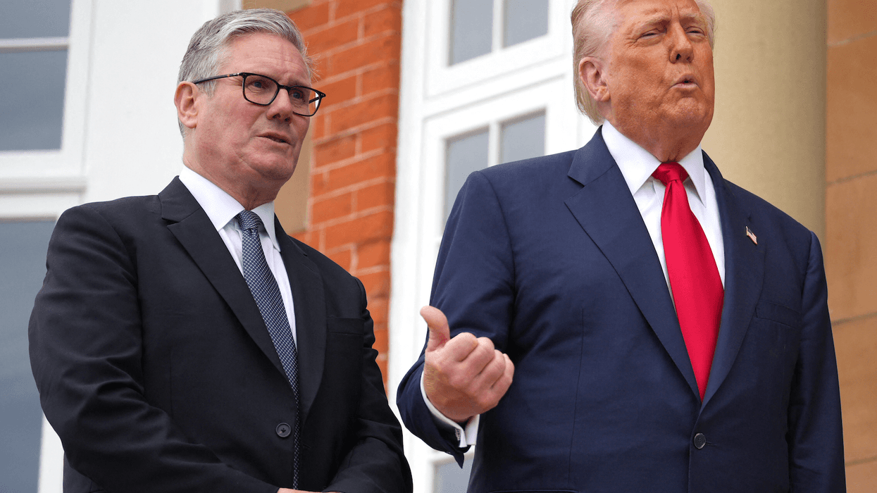 Donald Trump and Keir Starmer