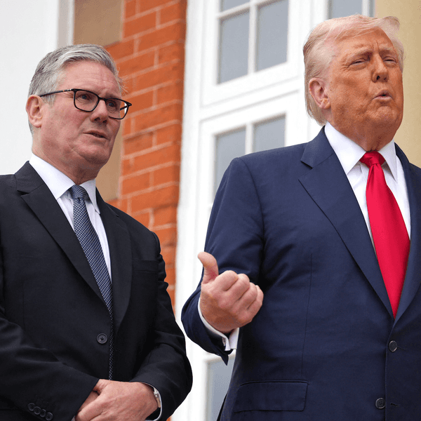 Donald Trump and Keir Starmer
