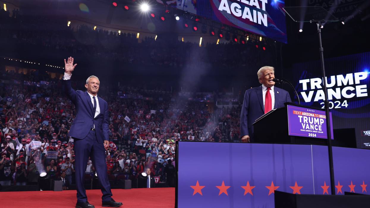Donald Trump and Robert F. Kennedy Jr.
