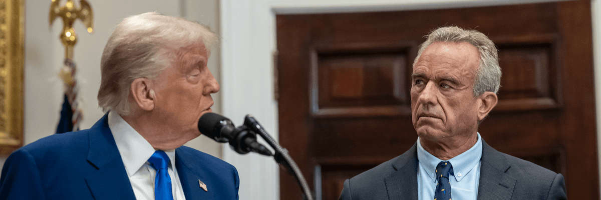 Donald Trump and Robert F. Kennedy Jr.