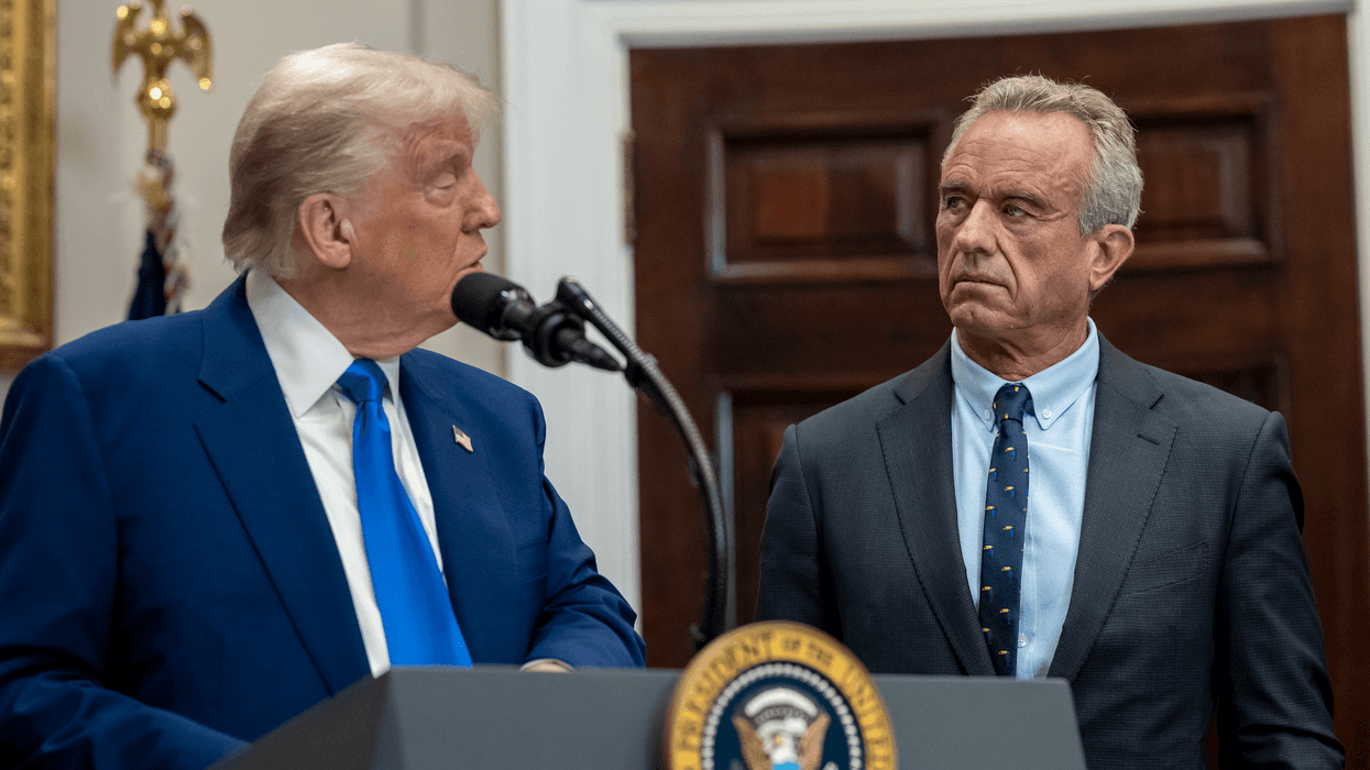 Donald Trump and Robert F. Kennedy Jr.