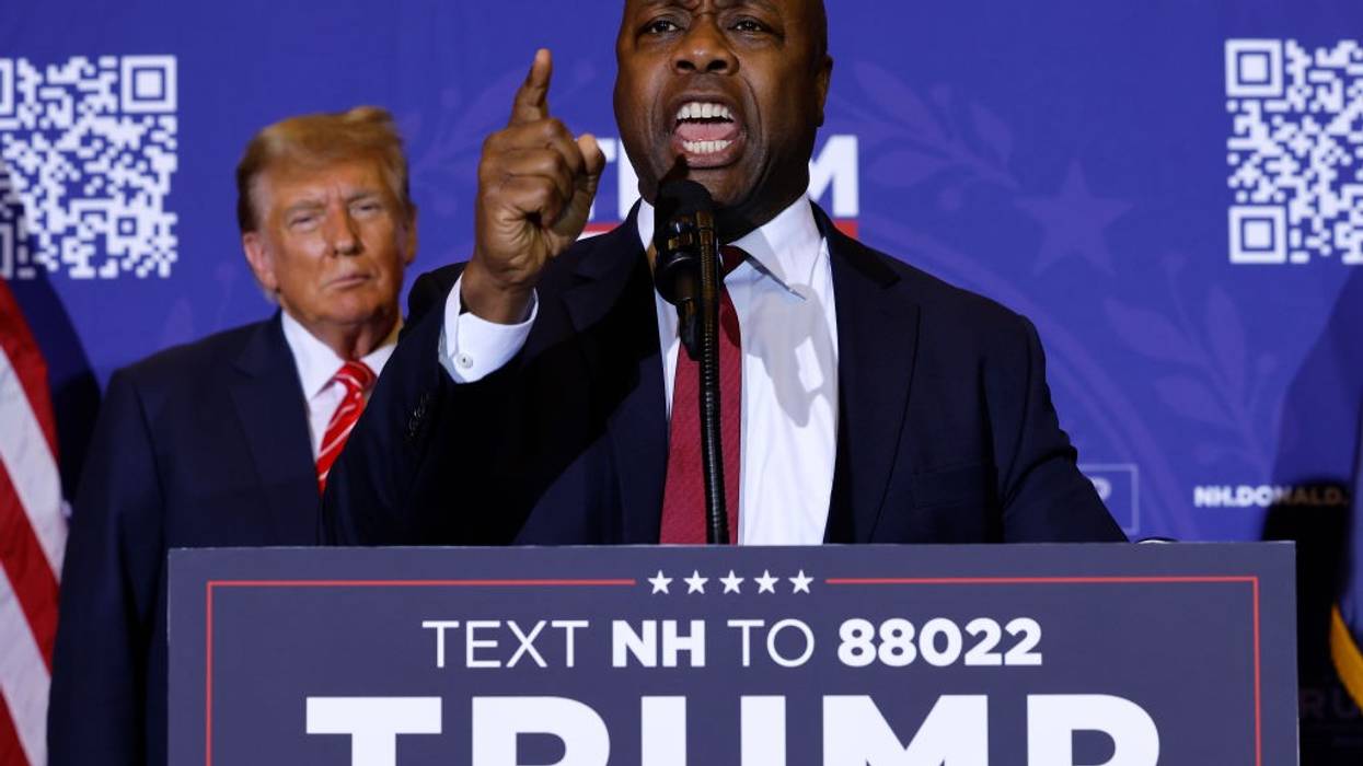 Donald Trump and Tim Scott