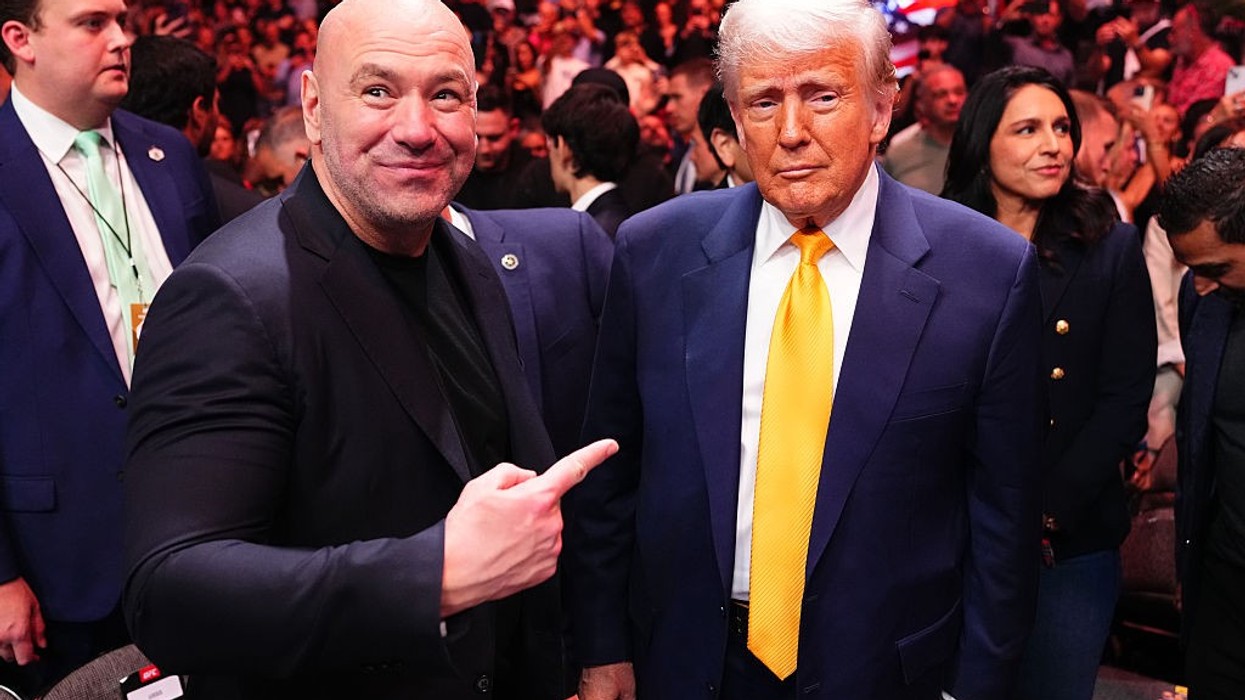 Donald Trump and UFC President and CEO Dana White