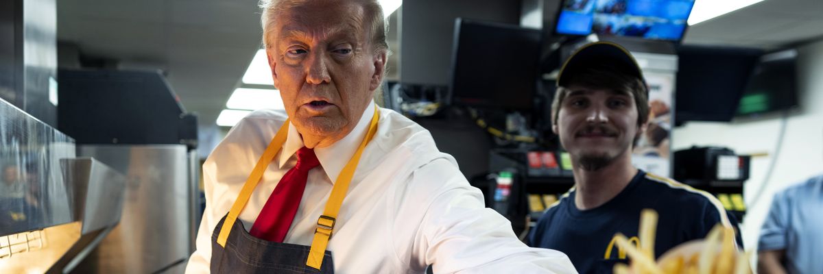 Donald Trump Campaigns For President In Pennsylvania