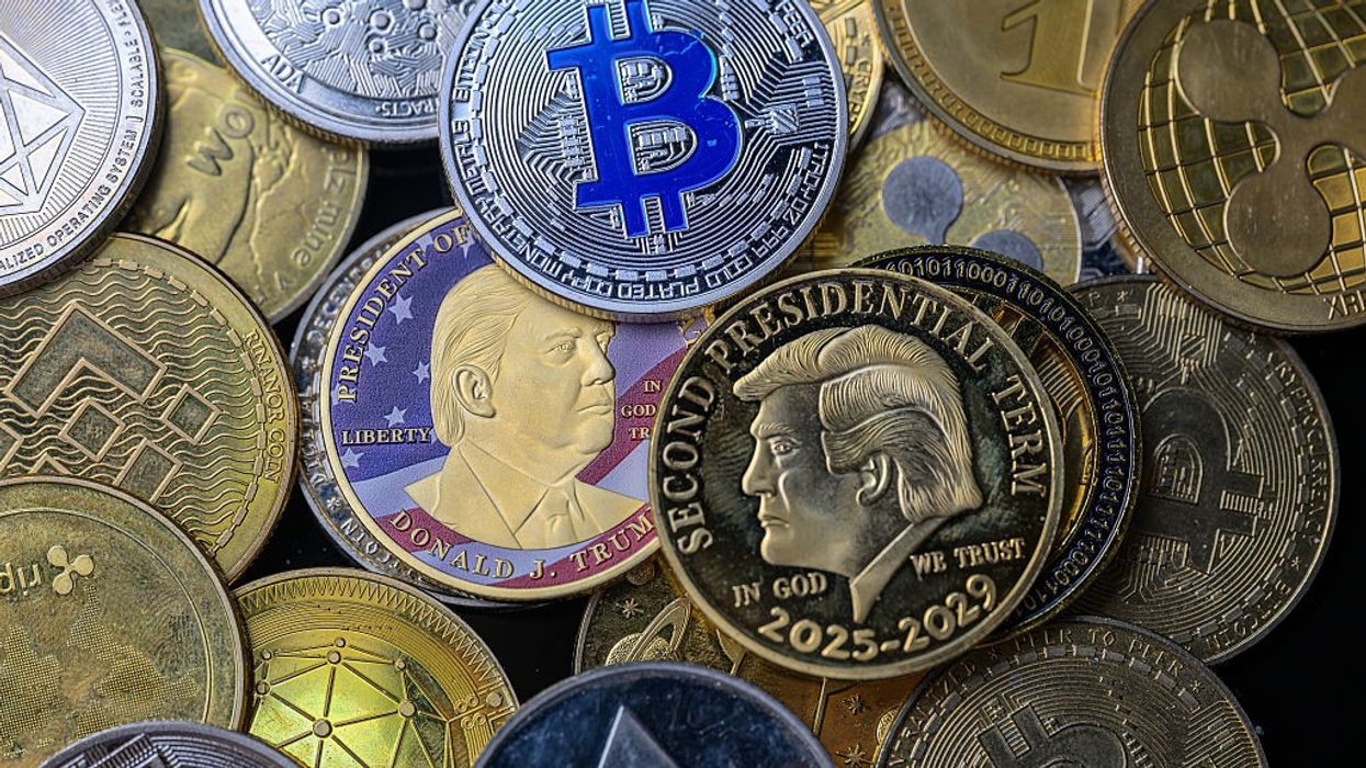 Donald Trump Coin - Cryptocracy - Photo Illustration