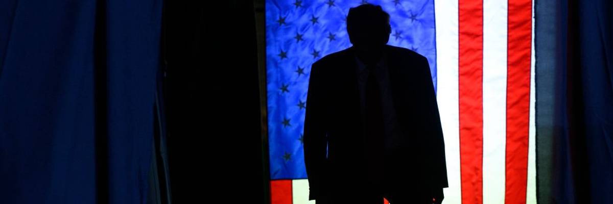 Donald Trump Holds A Campaign Rally In Erie, Pennsylvania