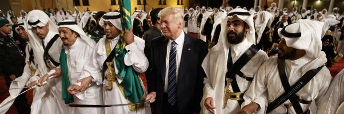 'Groveling' Before Murderous Kingdom, Trump Complains Saudis Deemed 'Guilty Until Proven Innocent' Like Kavanaugh