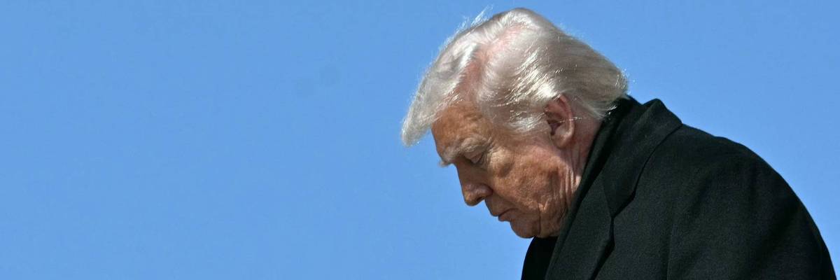 Donald Trump in profile