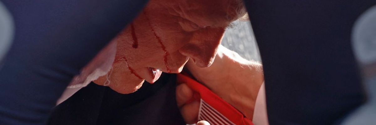 Donald Trump Injured During Shooting At Campaign Rally In Butler, PA