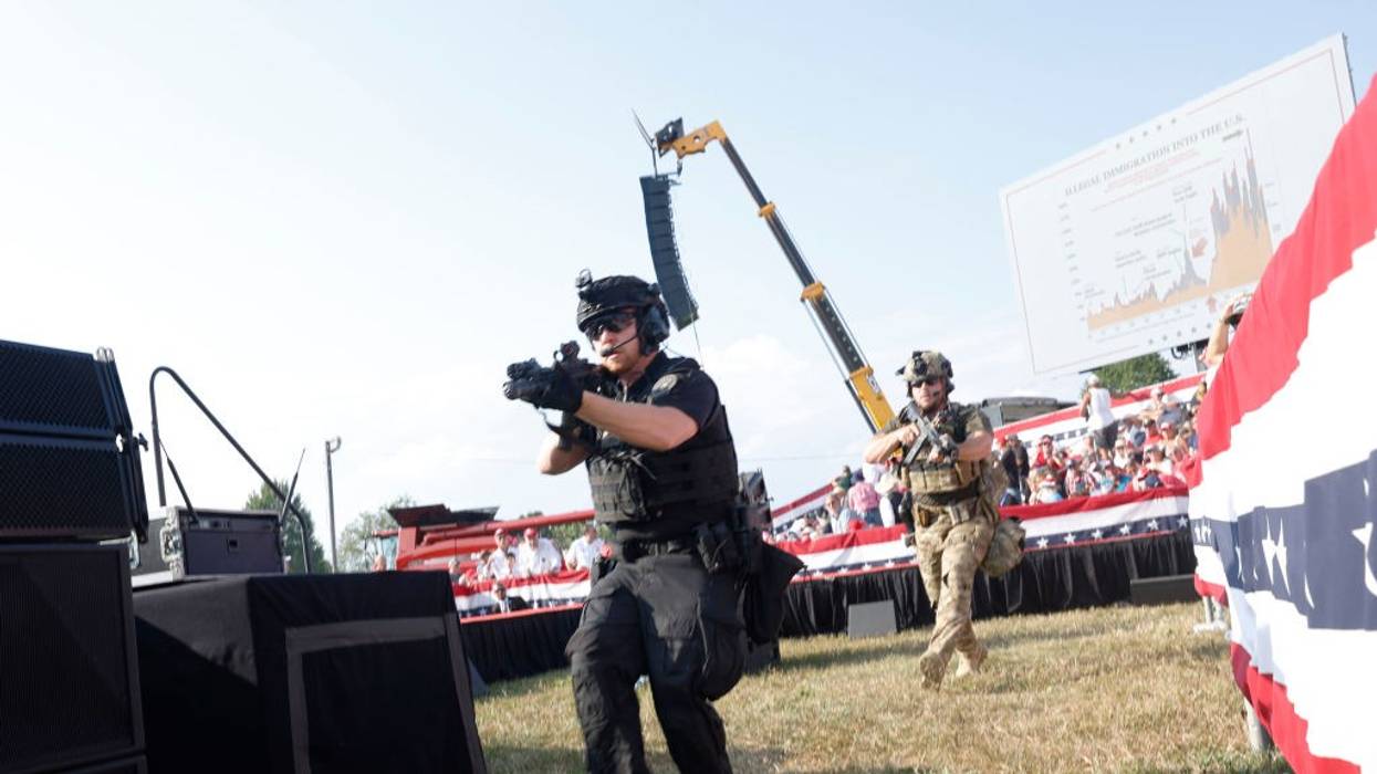 Donald Trump Injured During Shooting At Campaign Rally In Butler, PA