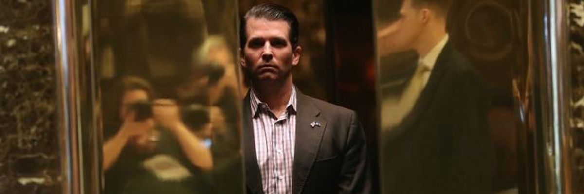 As Don Jr. Lawyers Up, Words Like 'Collusion' and 'Treason' Fly
