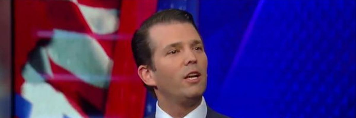 Don Jr's Political Advice for Democrats: Stop Being "Left of Commie"