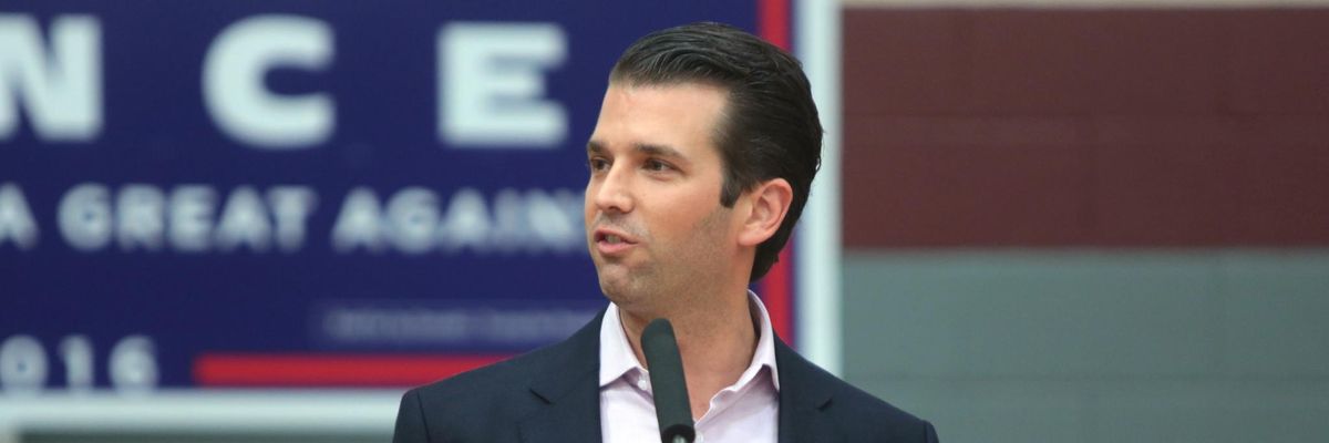 Critics: Trump's Crafting of Son's Response to Russia Meeting Is 'Obstruction of Justice'