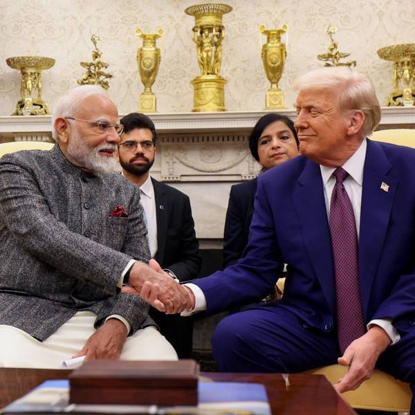 Donald Trump - Narendra Modi meeting in Washington DC