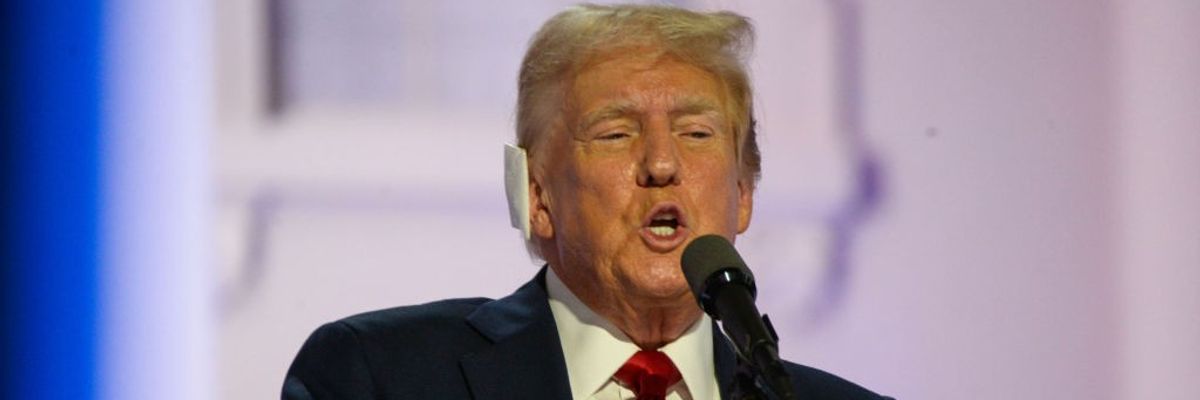 donald trump speaking