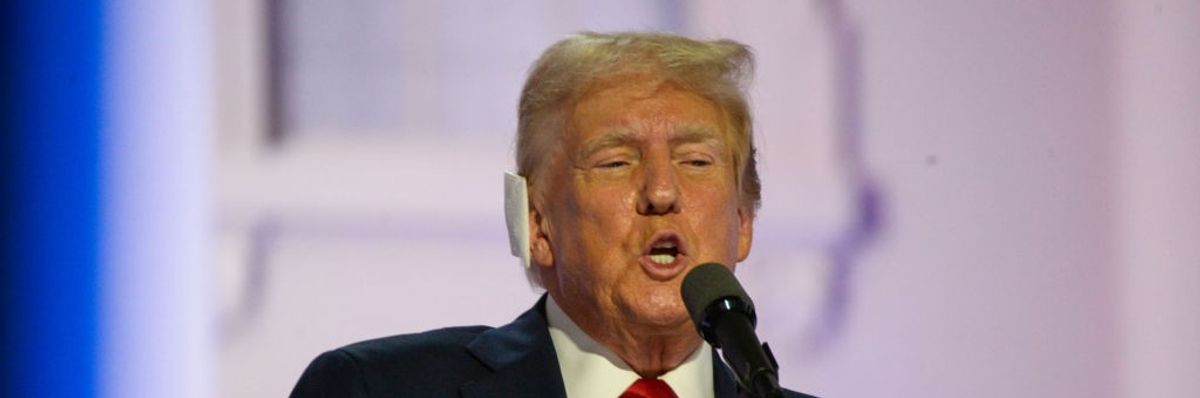 donald trump speaking