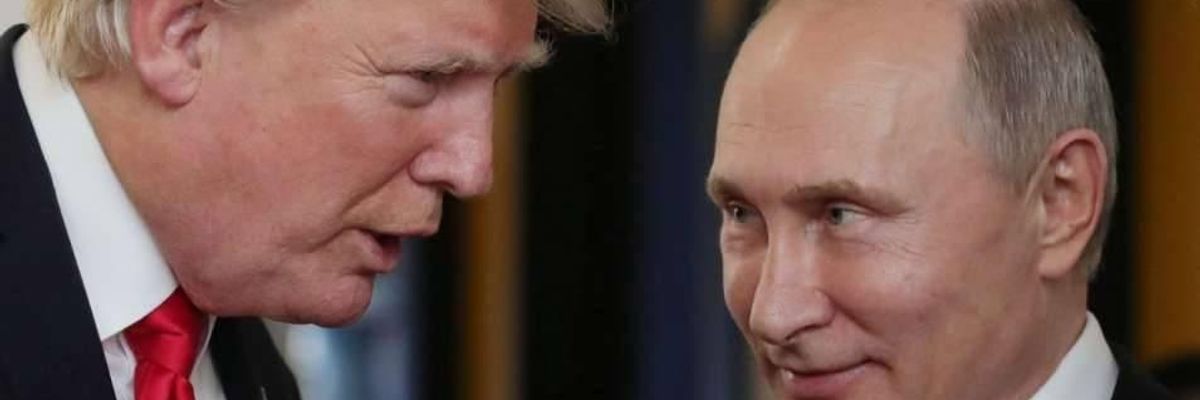 Donald Trump speaks to Vladimir Putin.