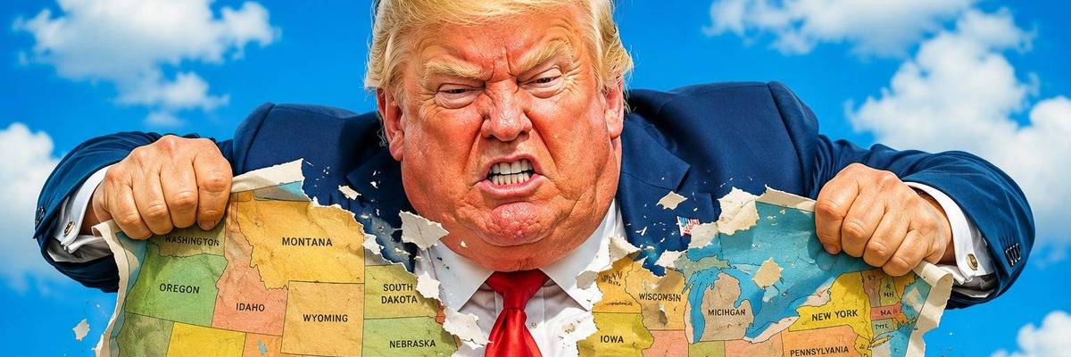 Donald Trump tears apart nation
