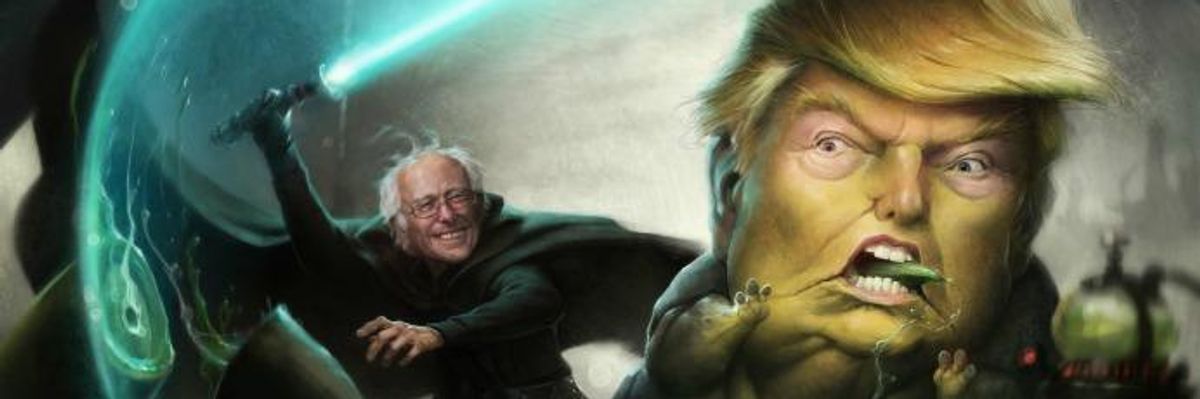 Loser! In 2020 Trump vs. Sanders Match-Up, Bernie Beats Donald Bigly